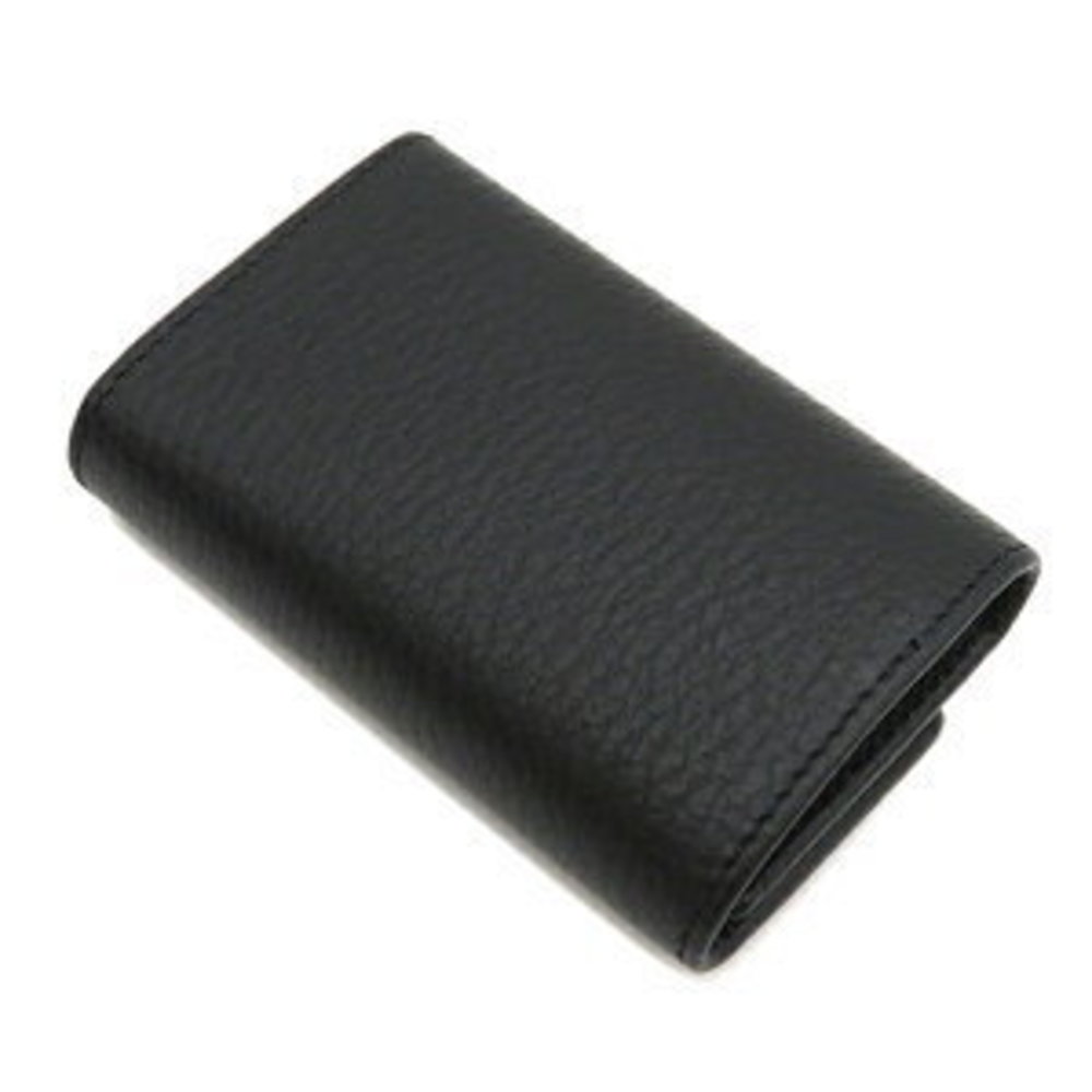 GUCCI key case GG Marmont rows leather black Petit - Picture 2 of 8